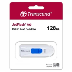 USB флешка (Flash) Transcend JetFlash 790 TS128GJF790W 128 ГБ
