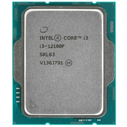 Процессор Intel Core i3-12100F SRL63 3.3 ГГц, 12 МБ, OEM