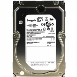 Серверный жесткий диск Seagate Constellation ES.3 ST4000NM0023 HDD, 3,5 LFF, 4 ТБ, SAS