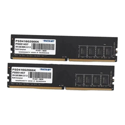 ОЗУ Patriot Signature Line PSD416G2666K DIMM, DDR4, 16 Гб (2 х 8 Гб), 2666 МГц