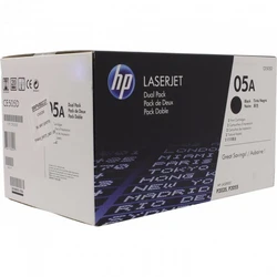 Лазерный картридж HP 05A в сдвоенной упаковке черные CE505D