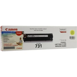 Лазерный картридж Canon 731 желтый 6269B002