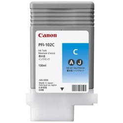 Струйный картридж Canon PFI-102C голубой 0896B001