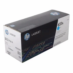 Лазерный картридж HP 651A голубой CE341A