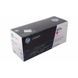 Лазерный картридж HP 651A Пурпурный CE343A