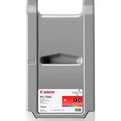 Струйный картридж Canon PFI-706R красный 6687B001