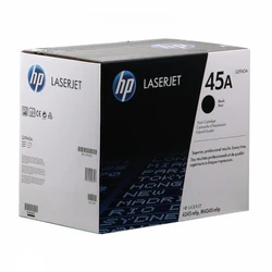 Лазерный картридж HP 45A, Оригинальный лазерный картридж HP LaserJet, Черный Q5945A