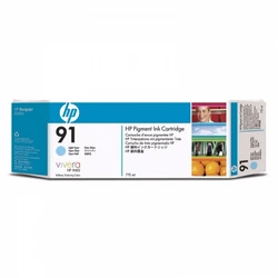 Струйный картридж HP 91 светло-синий C9470A