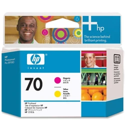 Картридж для плоттеров HP 70 пурпурный и желтый C9406A