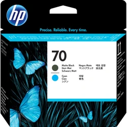 Картридж для плоттеров HP 70 матово/черный + синий C9404A
