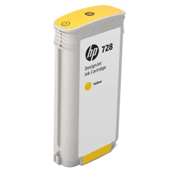 Картридж для плоттеров HP 728 желтый F9J65A