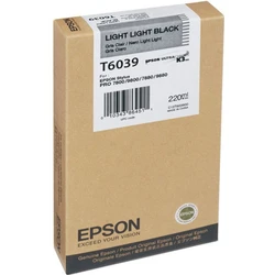 Струйный картридж Epson T6039 светло-черный C13T603900
