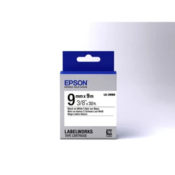 Лента переноса Epson Лента термотрансферная Black on White 9мм C53S653003