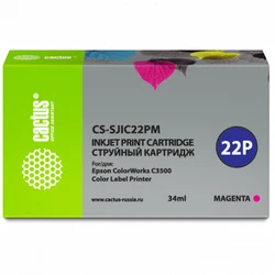 Струйный картридж Cactus CS-SJIC22PM
