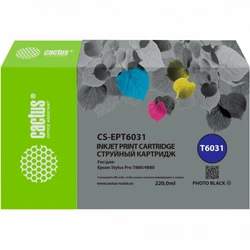 Струйный картридж Cactus CS-EPT6031