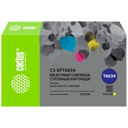 Струйный картридж Cactus CS-EPT6034