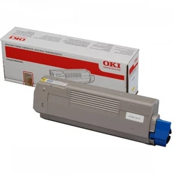 Тонер OKI Tонер-картридж желтый (6K) OKI C610 44315321