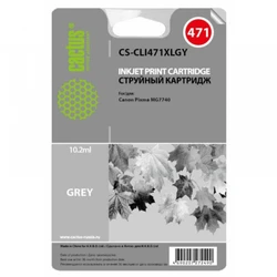 Струйный картридж Cactus CS-CLI471XLGY серый