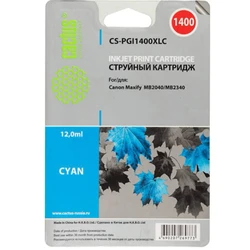 Струйный картридж Cactus CS-PGI1400XLC синий
