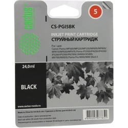 Струйный картридж Cactus CS-PGI5BK черный