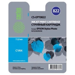 Струйный картридж Cactus CS-EPT0822 голубой