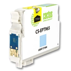 Струйный картридж Cactus CS-EPT965 светло-голубой