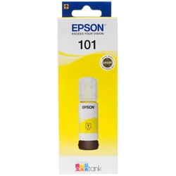 Струйный картридж Epson L101 желтый C13T03V44A