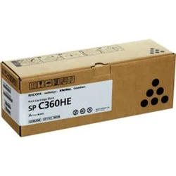 Лазерный картридж Ricoh SP C360HE 408184