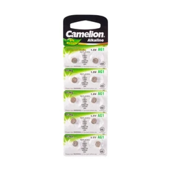 Батарейка CAMELION Alkaline AG1-BP10 - 10штук (Блистер)
