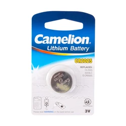Батарейка CAMELION Lithium CR2025-BP1 - 1штук (Блистер)