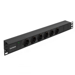 Аксессуар для серверного шкафа ExeGate ServerPro PDU-19H601 Al-6S-C14 EX280825RUS