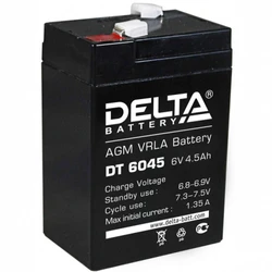 Сменные аккумуляторы АКБ для ИБП Delta Battery DT 6045 6 В
