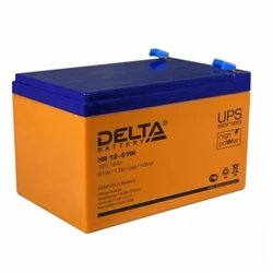 Сменные аккумуляторы АКБ для ИБП Delta Battery HR 12-51W 12V12Ah HR 12-51 W 12 В