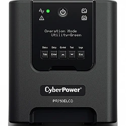 Источник бесперебойного питания CyberPower PR750ELCD 750 ВА, 675 Вт