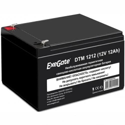 Сменные аккумуляторы АКБ для ИБП ExeGate DTM 1212 EX282967RUS 12 В