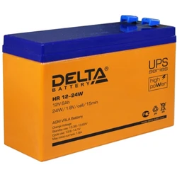 Сменные аккумуляторы АКБ для ИБП Delta Battery HR 12-24 W 12 В