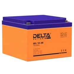 Сменные аккумуляторы АКБ для ИБП Delta Battery GEL 12-26 12 В