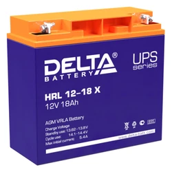 Сменные аккумуляторы АКБ для ИБП Delta Battery HRL 12-18 Х 12 В