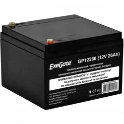 Сменные аккумуляторы АКБ для ИБП ExeGate GP12260 EX282972RUS 12 В