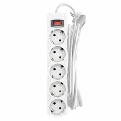 Распределитель питания CBR CSF 2505-5 CSF 2505-5.0 White PC