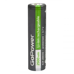 Батарейка GoPower 18650 BL1 3.7V 2500mAh 00-00018354