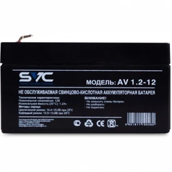 Сменные аккумуляторы АКБ для ИБП SVC AV1.2-12 12 В