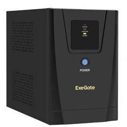 Источник бесперебойного питания ExeGate SpecialPro UNB-1200.LED.AVR.2SH.3C13 EX292793RUS 1200 ВА, 750 Вт