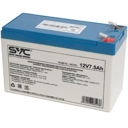Сменные аккумуляторы АКБ для ИБП SVC 12V7.5AH 12 В