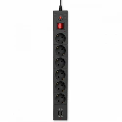 Сетевой фильтр Buro BU-SP5_USB_2A-B
