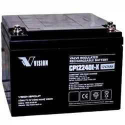 Сменные аккумуляторы АКБ для ИБП VISION CP12240E-X CP12240E-X 12V24AH 12 В