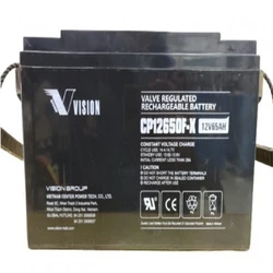 Сменные аккумуляторы АКБ для ИБП VISION CP12650F-X CP12650F-X 12V65AH 12 В