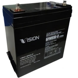 Сменные аккумуляторы АКБ для ИБП VISION 6FM55E-X 6FM55E-X 12V55AH 12 В