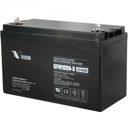 Сменные аккумуляторы АКБ для ИБП VISION 6FM100E-X 6FM100E-X  12V100AH 12 В