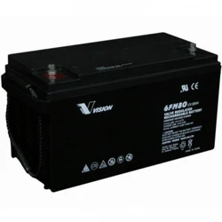 Сменные аккумуляторы АКБ для ИБП VISION 6FM80-X 6FM80-X  12V80AH